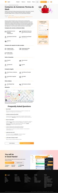 Cómo ponerse en contacto con el servicio de atención al cliente de Slack por correo electrónico, soporte de chat en vivo, número de teléfono, soporte de redes sociales y soporte de autoservicio.