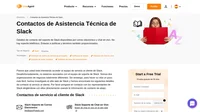 Cómo ponerse en contacto con el servicio de atención al cliente de Slack por correo electrónico, soporte de chat en vivo, número de teléfono, soporte de redes sociales y soporte de autoservicio.
