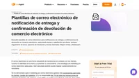 LiveAgent ha creado plantillas de correo electrónico de comercio electrónico gratuitas y listas para usar para cualquier empresa que busque brindar un servicio al cliente profesional.