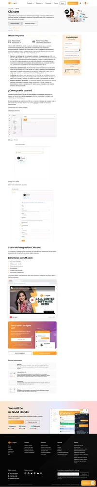 Mejore sus flujos de trabajo sin problemas integrando el número VoIP de CM.com en el sistema LiveAgent. Nuestra página web informativa proporciona orientación fundamental para simplificar este procedimiento.