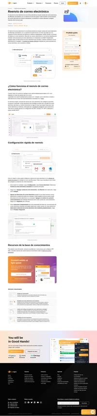 El reenvío es una de las formas más fáciles de configurar tu cuenta de correo electrónico con LiveAgent. Obtén más información sobre el uso de esta funcionalidad y más en el artículo.