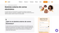 El dominio externo de correo electrónico es una dirección de correo electrónico que está asociada con la compañía para la que trabajas. Contacta con nosotros para saber más.