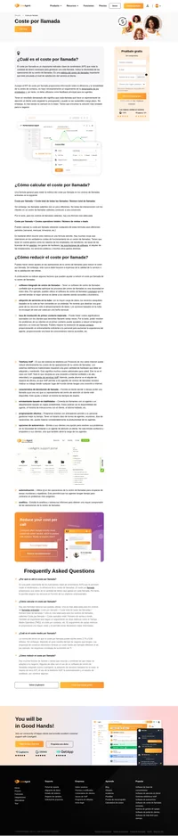 Conoce mejor la métrica del coste por llamada. Comprende conceptos de atención al cliente con sencillas explicaciones de profesionales.