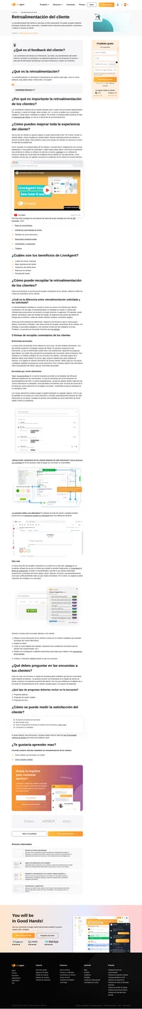 La retroalimentación de los clientes es una parte esencial de todo negocio. Obtén más información sobre los diferentes tipos de comentarios y las formas de recopilar comentarios de los clientes para mejorar.
