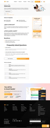 La integración de Intercom le permite administrar cómodamente a sus clientes desde LiveAgent. Simplemente intégrelo a través de Zapier y comience a obtener beneficios.