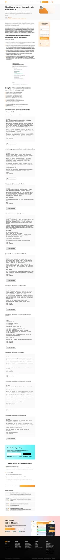 Aprovecha nuestras plantillas de correo electrónico de referencia B2C altamente convertibles y totalmente personalizables junto con consejos y trucos útiles.