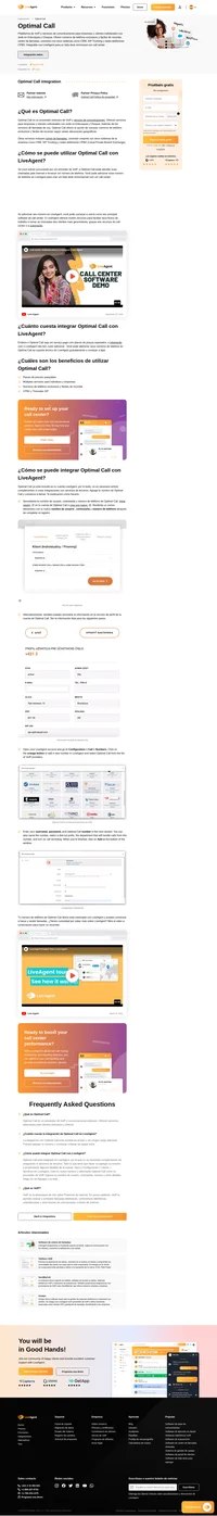 Optimal Call es un proveedor de comunicaciones y VoIP eslovaco que ofrece servicios para clientes en Eslovaquia y Chequia.