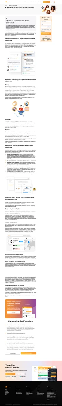 Conoce mejor la experiencia del cliente omnicanal. Comprende en profundidad los conceptos de atención al cliente con explicaciones sencillas de los profesionales.