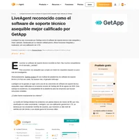 Descubra por qué LiveAgent es reconocido como el mejor software de soporte técnico asequible que existe, ofreciendo funciones potentes y excelentes críticas de los usuarios.