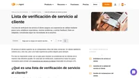 Mejore su servicio al cliente con nuestra práctica lista de verificación de servicio al cliente: marque todo para ponerlo en el camino hacia el éxito.