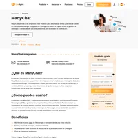 La integración de ManyChat te permite conectar tu chatbot a LiveAgent. Simplemente intégralo a través de Zapier y comienza a obtener beneficios.