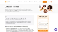 Una lista de clientes puede ser una lista de sus compradores anteriores o actuales, y también se puede utilizar para promoción o para mantenerse en contacto con los clientes. Aprende más.