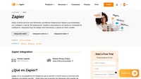 Agrupa tus servicios web con tu software de asistencia técnica mediante la integración de Zapier para LiveAgent. Zapier puede conectar un gran número de aplicaciones.
