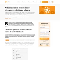 ¡Explora las novedades de LiveAgent este febrero de 2024! Sumérjase en nuevas funciones interesantes y mejoras importantes diseñadas para mejorar su experiencia