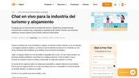 Viaja alto y lejos sobre las alas del éxito del cliente y nunca pierdas la oportunidad de convertir clientes potenciales con el software de chat de LiveAgent.
