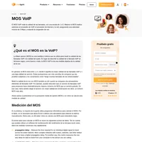Conoce más sobre el MOS VoIP. Comprende las explicaciones en profundidad de los profesionales.