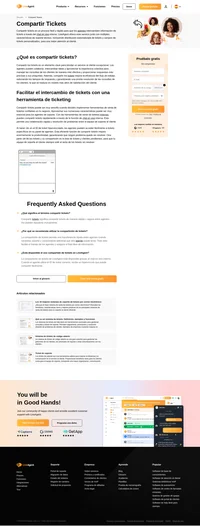 Los agentes pueden compartir tickets fácilmente mediante el chat en vivo interno. Si un agente usa un ID de ticket adecuado, se le asigna automáticamente un hipervínculo.