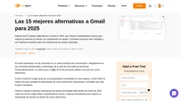 Descubra las 15 mejores alternativas de Gmail que revolucionan la atención al cliente y mejoran la colaboración en equipo. ¡Impulse la eficiencia general de la comunicación hoy!