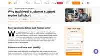 Explore the challenges of customer support such as slow response times and human errors, and discover LiveAgent's AI Answer Improver.