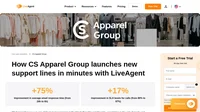 LiveAgent helps to improve customer service in various kinds of businesses. Check out our customer success stories and decide for yourself.