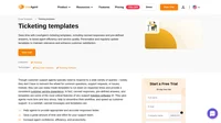 Ready-made ticketing templates to cut down on response times and provide a consistent customer service experience right away!