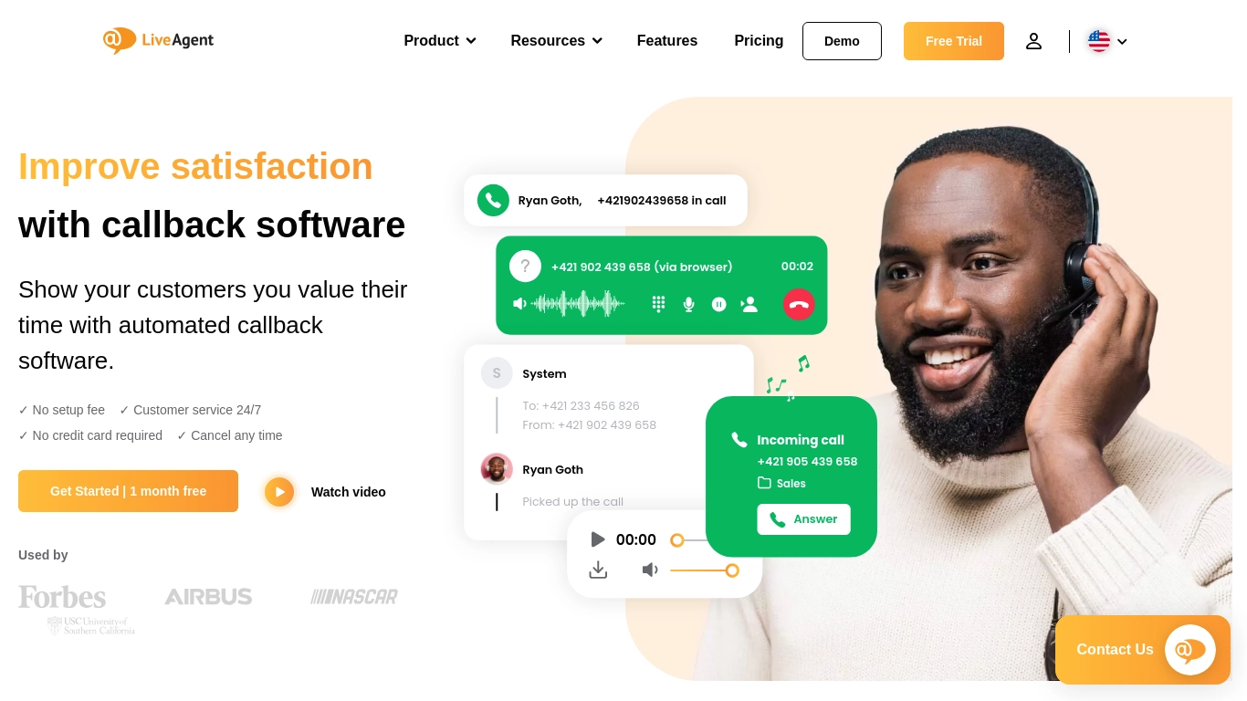 Callback software For Your Customers | LiveAgent