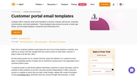 Use our customer email templates to invite users to join your customer portal, reset their password, provide feedback, and more.