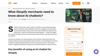 Discover key insights for Shopify merchants regarding AI chatbots, including benefits, setup, costs, and how they can boost sales.