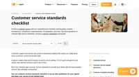 You don't have to look any further – here is the customer service standards checklist that will help you cover all the necessities for 2025.