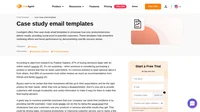 Showcase how your products can help your potential customers achieve their goals and eliminate bottlenecks with our case study email templates.