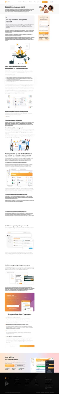 Alamin ang tungkol sa escalation management. Intindihin ang customer support concepts nang malaliman kasama ang simpleng mga paliwanag mula sa professionals.