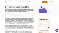 Engaging na e-commerce email templates para sa lahat ng mga okasyon kasama ang pre-sale, up-selling, cross-selling, coupons, abandoned carts, at marami pa.