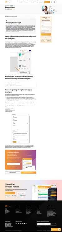 I-integrate ang Feederloop sa LiveAgent at magsimulang gumawa ng bagong video call functionality na malinis na naka-integrate sa inyong LiveAgent live chat widget.