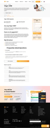 Ang integrasyong Vtiger ay hinahayaan kang pamahalaan ang iyong CRM nang madali mula sa LiveAgent. Isama lamang ito sa pamamagitan ng Zapier at magsimulang makakuha ng mga benepisyo.