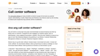 Ang call center ay nagbibigay ng customer support, ginagamit para magbenta ng produkto, o nagpapatakbo ng telemarketing. May dalawang uri - CRM software at Computer Telephony Integration software.