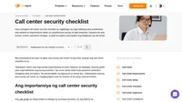 Ang call center security ay isang seryosong isyung hindi dapat binabalewala. Sundin ang call security checklist na ito para manatiling protektado.