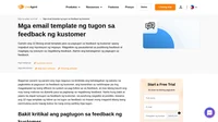 Mga template ng tugon sa feedback ng kustomer para sa negatibo, neutral, at positibong reviews. I-save ang aming mga template upang makatugon sa propesyonal na paraan sa bawat oras.