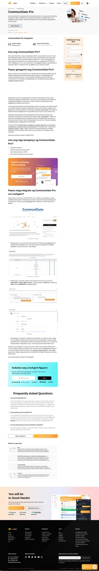 Ang CommuniGate Pro ay isang carrier-grade development platform na puno ng helper apps at isang mail transfer agent na may proteksiyon sa spam at virus.