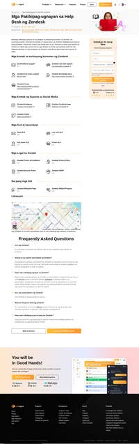 Paano makipag-ugnayan sa serbisyo sa kustomer ng Zendesk sa pamamagitan ng email, live chat na suporta, numero ng telepono, social media na suporta, at serbisyo sa sarili na suporta.