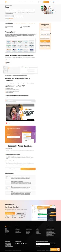 Ang Fayn ang unang Czech operator na nagbibigay ng serbisyong VoIP mula pa noong 2002. Alamin ang detalye ng Fayn integration sa LiveAgent at ang mga benepisyo nito.