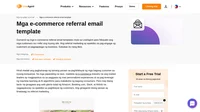 Pakinabangan ang aming tatlong highly converting na e-commerce referral email templates na puwede ninyong ma-customize ayon sa pangangailangan ninyo.