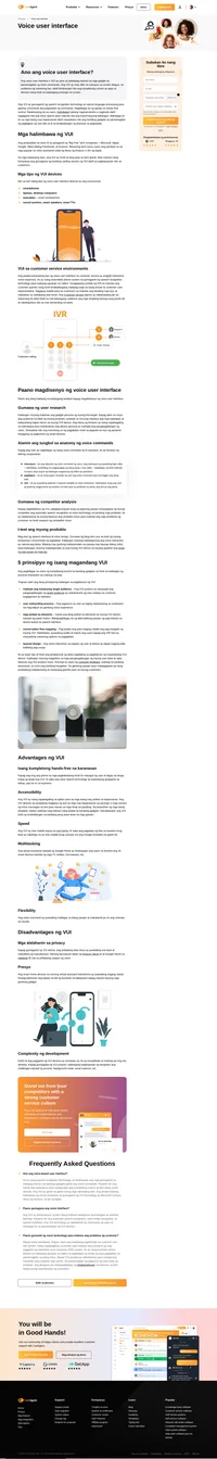 Alamin ang tungkol sa voice user interface. Intindihin ang customer support concepts nang malaliman kasama ang simpleng mga paliwanag mula sa professionals.