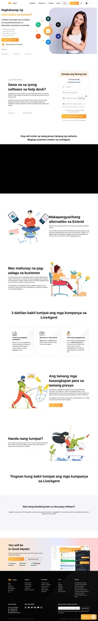 Naghahanap ka ba ng isang bagay upang mapalawak ang iyong mga kakayahan sa help desk? Tingnan ang mga pangunahing tampok at benepisyo ng LiveAgent ngayon o mag-sign up para sa libreng pagsubok.