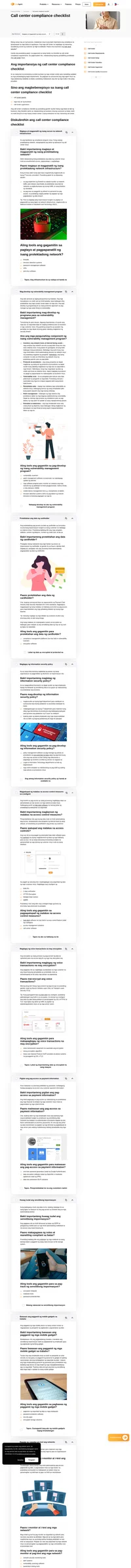 Ang seguridad ang palaging dapat unahin ninyo. Tinitiyak ng call center compliance checklist naming ang mga call center ninyo ay protektado mula sa anumang threats at leaks.