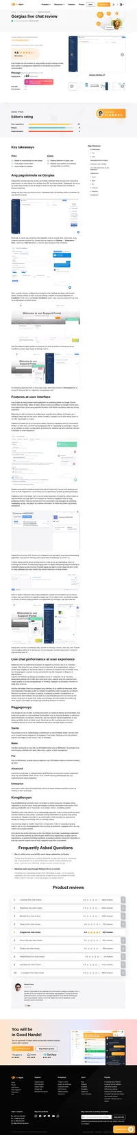 Naghahanap ka ba ng alternatibo sa Gorgias? Ihinto na ang paghahanap at subukan na ang LiveAgent para sa lahat ng inyong pangangailangan sa customer support. May kasamang 14-araw na libreng trial.
