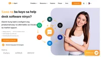 Ang LiveAgent ang pinakamagaling na customer support solution para sa business ninyo. Magbigay ng support gamit ang maraming channels at accounts. Magbigay ng tulong gamit ang pinakamahusay na tools at padaliin ang workflow ninyo gamit ang magaling na ticket system. May 4 na dahilan kung bakit lumilipat ang mga kompanya sa LiveAgent: pinakamabilis na live chat dahil ito ang pinakamabilis sa market ngayon, kung saan ang bilis ng pag-display ng chat ay di lalampas sa 2.5 segundo.