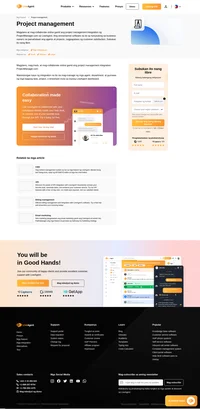 Pagandahin ang inyong project management sa mga kapasidad at integration ng LiveAgent project management. Magplano ng mga task at mag-manage ng mga agent at department.