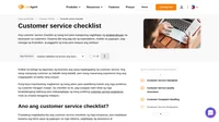 Mag-boost ng inyong customer service sa pamamagitan ng aming praktikal na customer service checklist – i-tick off lahat para mailagay na kayo sa daan ng tagumpay.