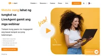 Ang webinar ng serbisyong kustomer ng LiveAgent ay nakatuon sa multi-channel na solusyong help desk. Live na chat, software sa pagtitiket, live chat, naka-built in na call center at marami pa ang kasama. Ang libreng pagsubok ng LiveAgent ay magagamit para sa limitadong oras.