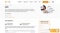 Pagbutihin ang iyong mga website sa negosyo sa uKit gamit ang integration para sa LiveAgent. Ang uKit integration para sa LiveAgent ay nagbibigay daan sa iyo na maglagay ng isang live chat button sa iyong website.